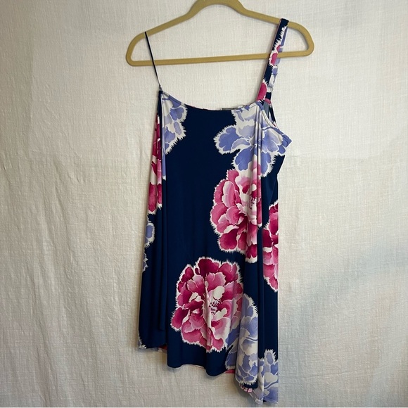 N Natori Womens Floral One Shoulder Top Size XS - Picture 8 of 8